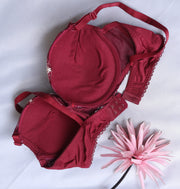 Double Padded Wired and Push Up High Quality Embraided Bra And Panty Set