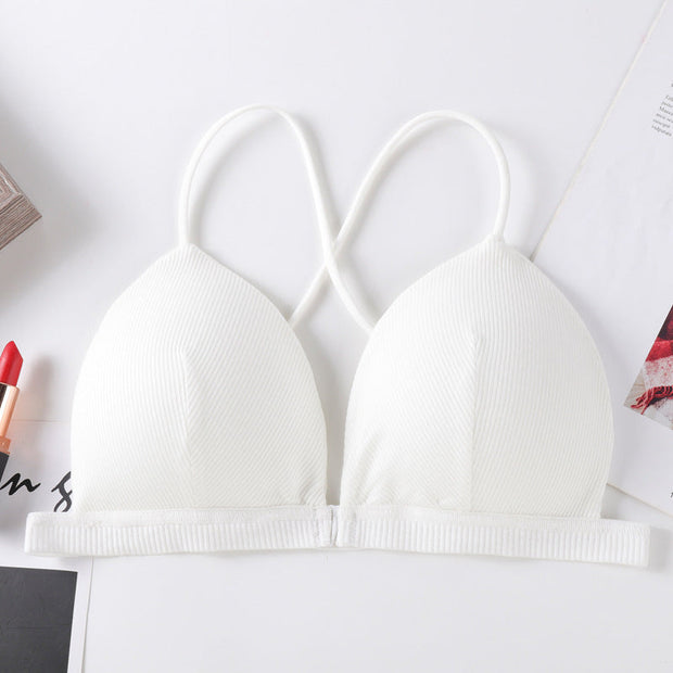 Ladies imported Soft Light Pad Front Open T-shirt Bra