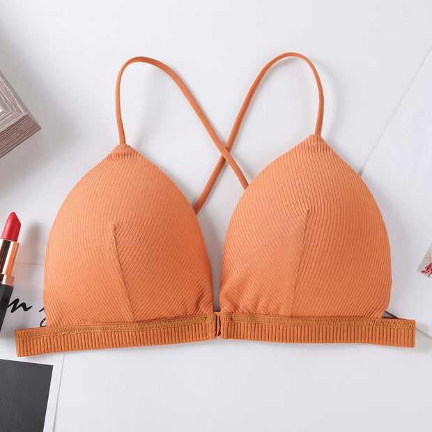 Ladies imported Soft Light Pad Front Open T-shirt Bra