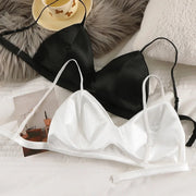 Ladies imported Soft Light Pad silk Bra Rectangle Cup