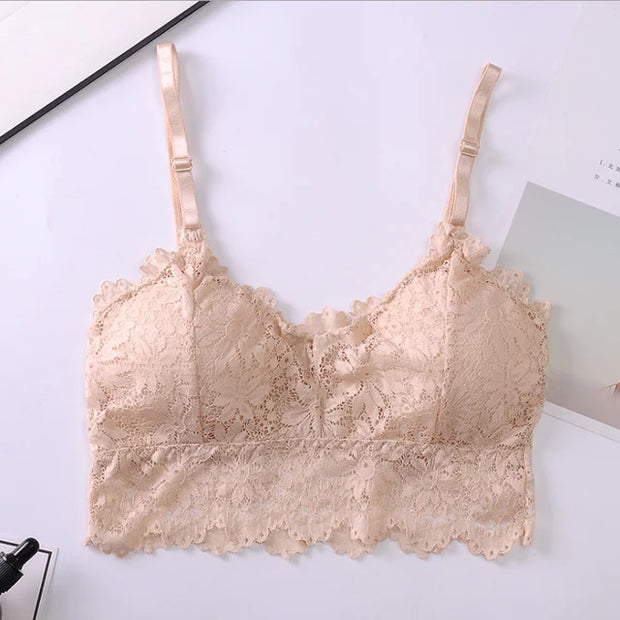 Light Pad Soft Net Casual Bra